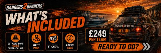 Coastal Rally Road Trip Promotional Banner