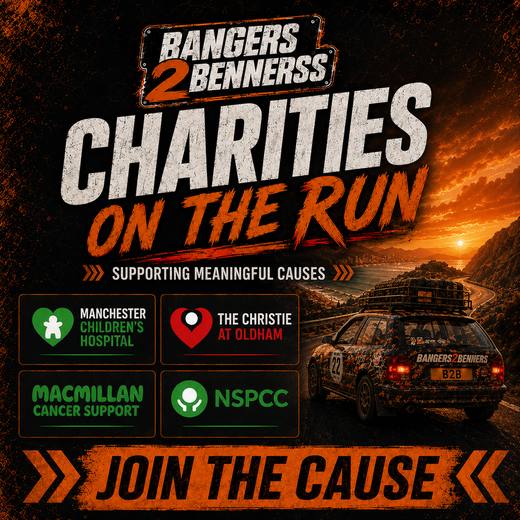Rally For Charity At Sunset